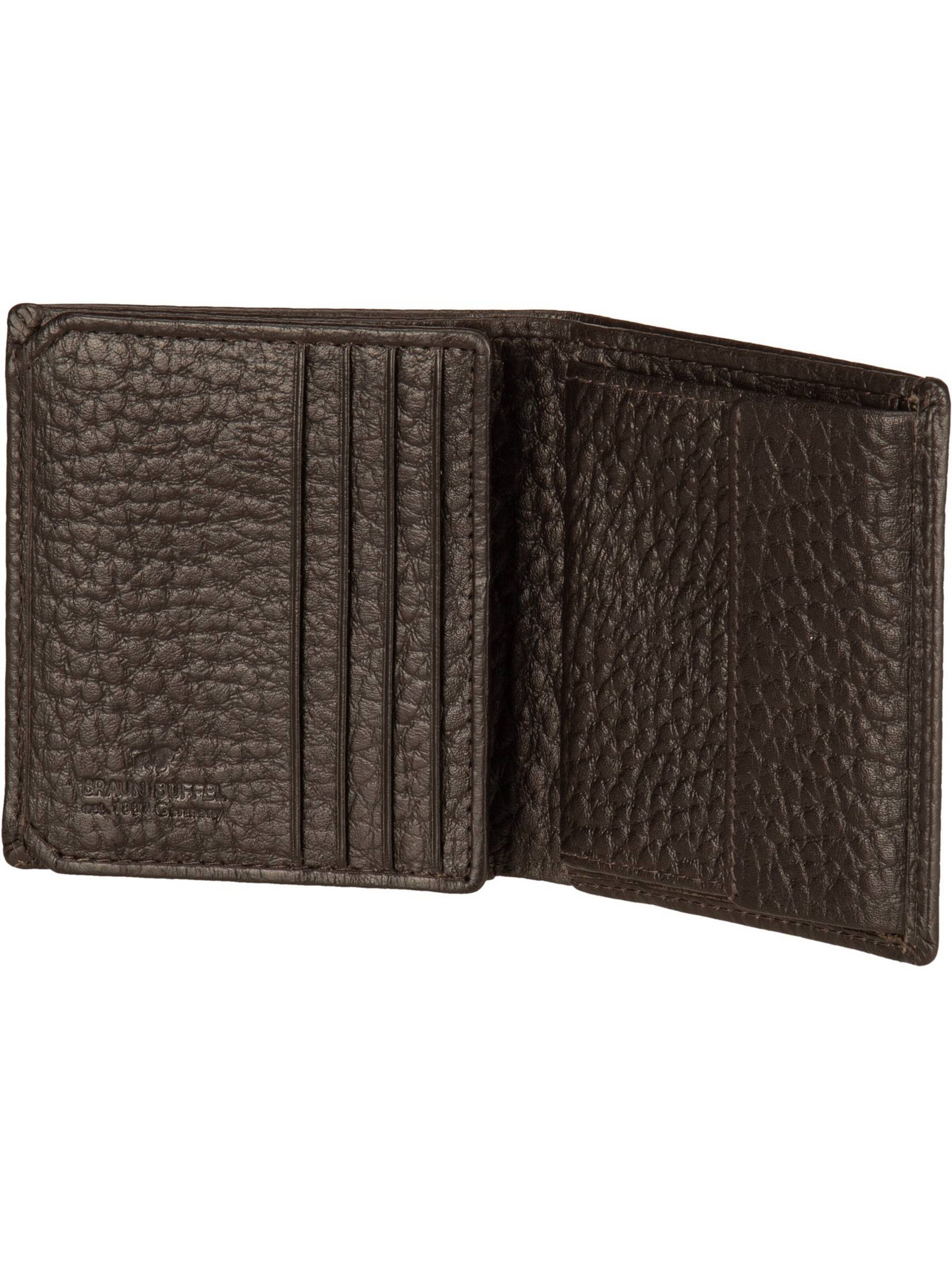 Portamonete 'Yannik' di Braun Büffel in marrone