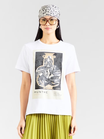 Munthe - Camiseta 'NYNNE' en blanco: frente