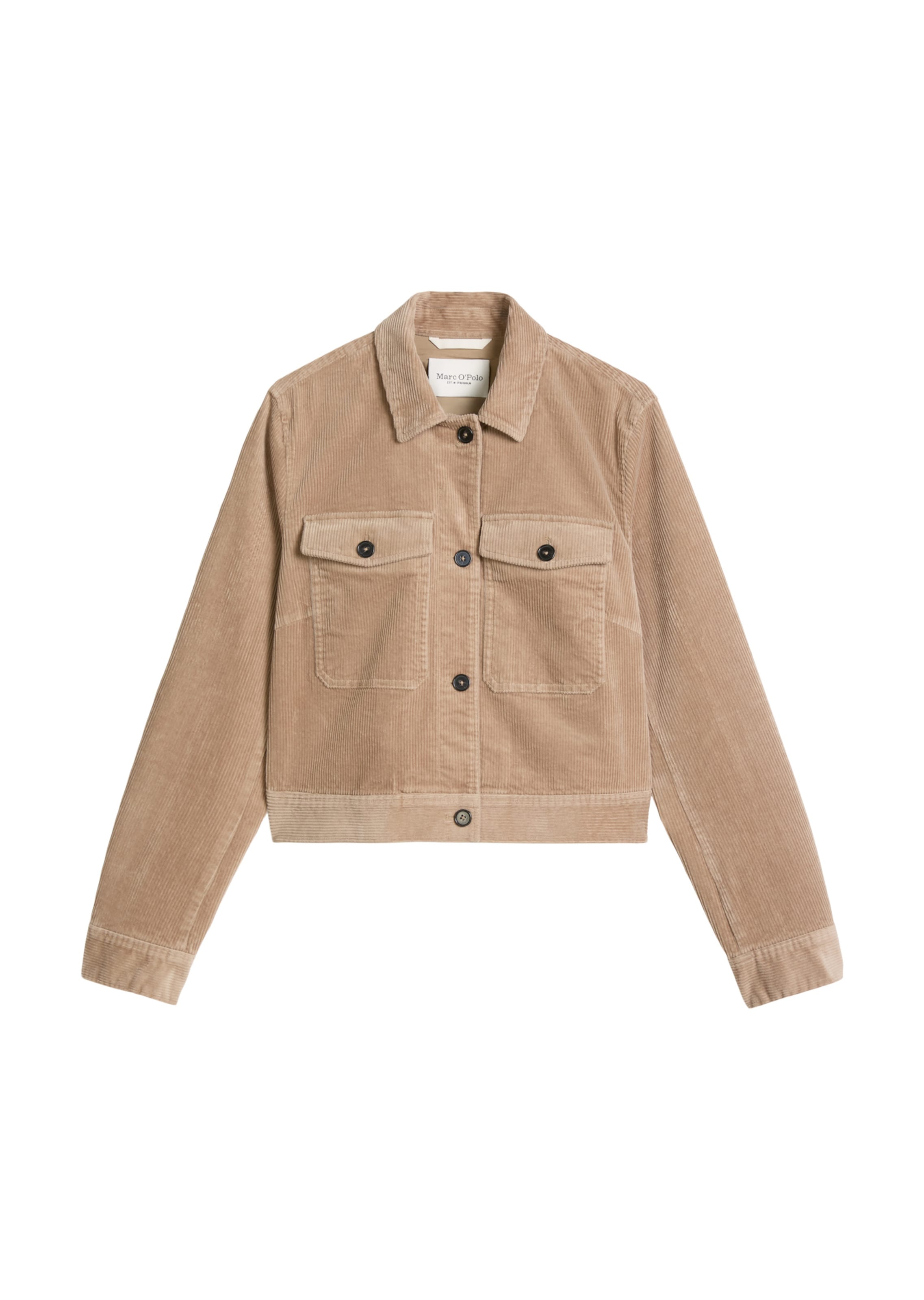 Marc O'Polo Tussenjas in Beige: voorkant