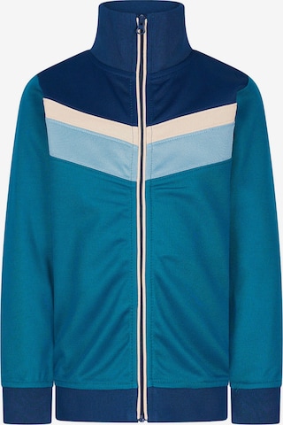 4funkyflavours - Sudadera con cremallera 'Soulsea' en azul: frente