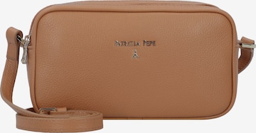 Sac à bandoulière PATRIZIA PEPE en marron : devant