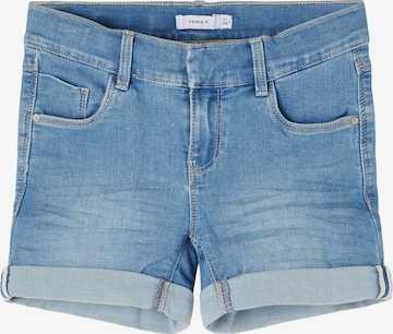 NAME IT Regular Jeans 'SALLI' i blå: framsida
