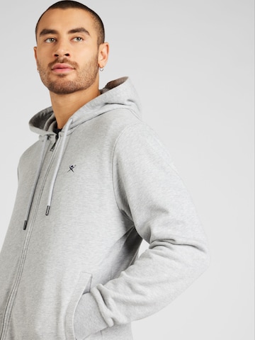 Hackett London Zip-Up Hoodie 'CLASSIC' in Grey