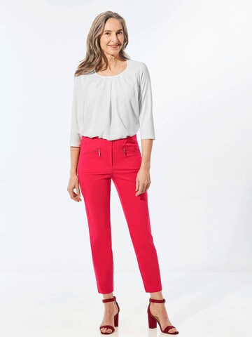 Goldner Tapered Trousers 'LOUISA' in Red