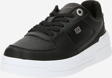 Baskets basses 'ESSENTIAL' TOMMY HILFIGER en noir : devant