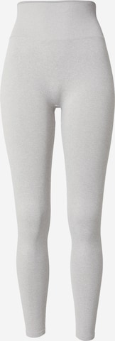 Skinny Pantalon de sport Aim'n en gris : devant