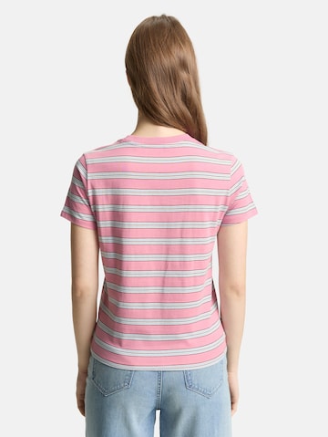 TOM TAILOR DENIM T-Shirt in Pink