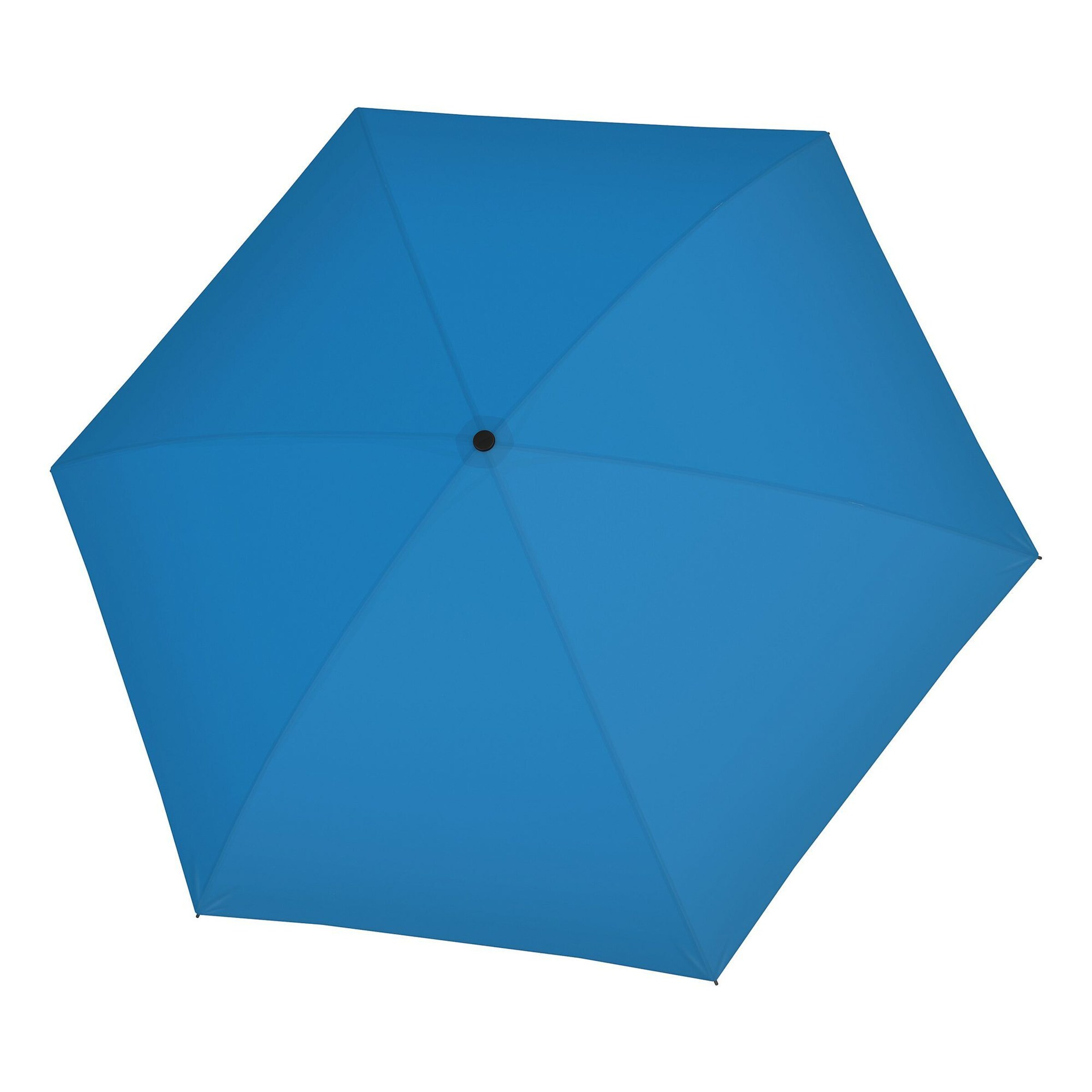 Doppler Paraplu 'Fiber Compact Magic' in Blauw: voorkant