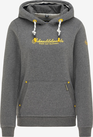 Schmuddelwedda Sweatshirt i grå: forside