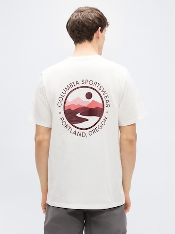 COLUMBIA Shirt 'CSC™' in Wit: voorkant