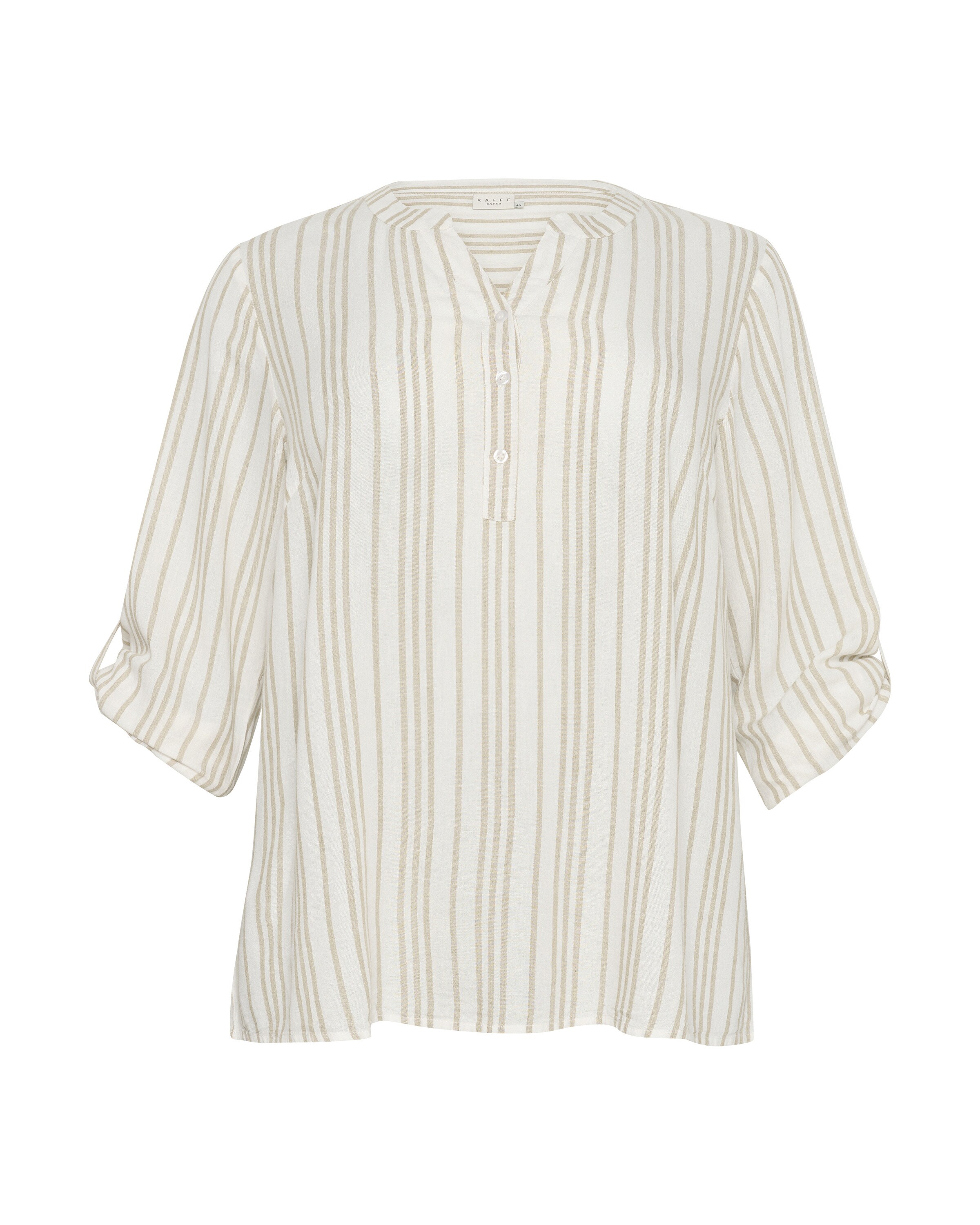 KAFFE CURVE Blouse 'Mille' in Beige