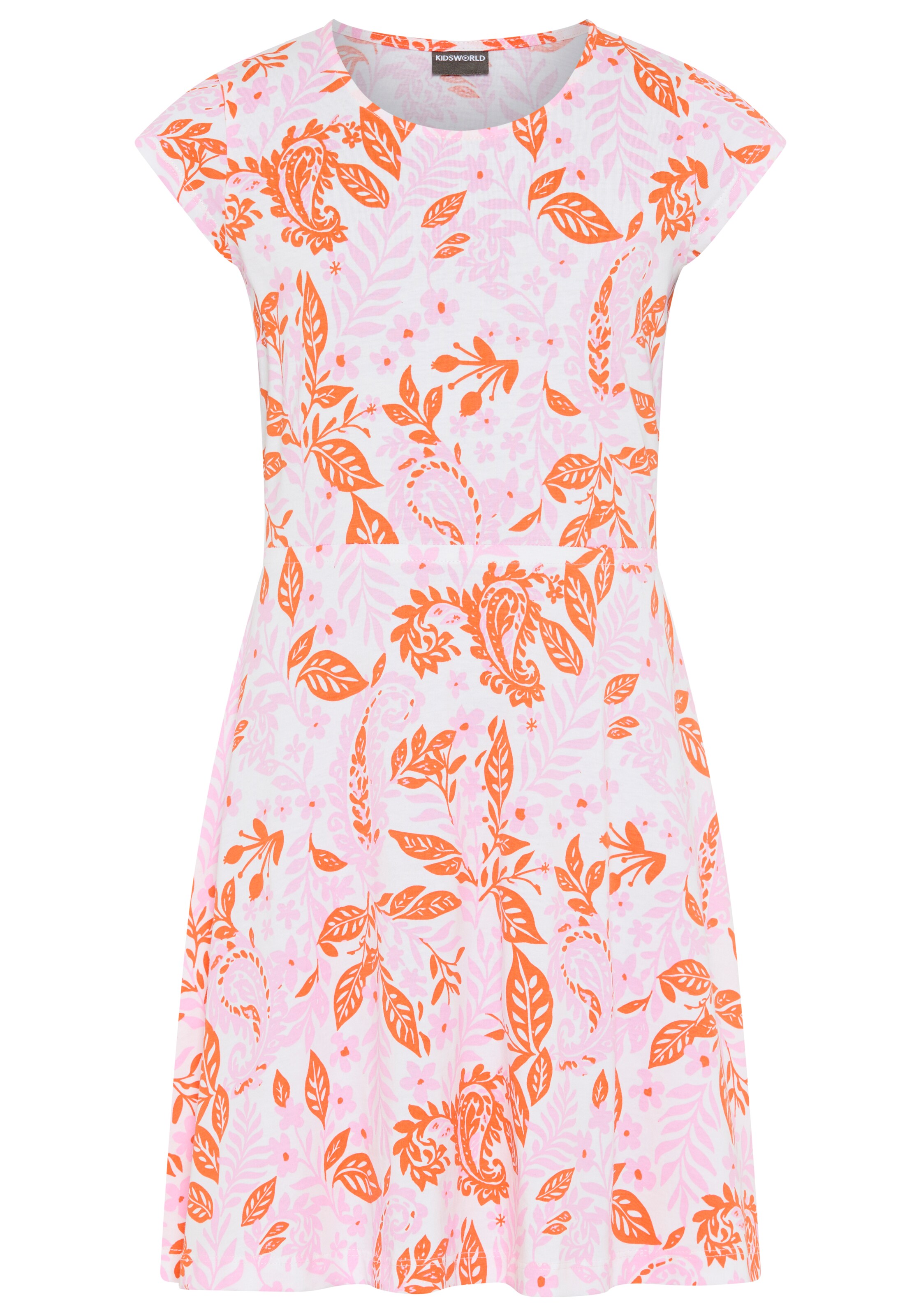 Kidsworld Dress in Pink: front