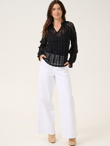Cream Bluse 'Tully' in Schwarz