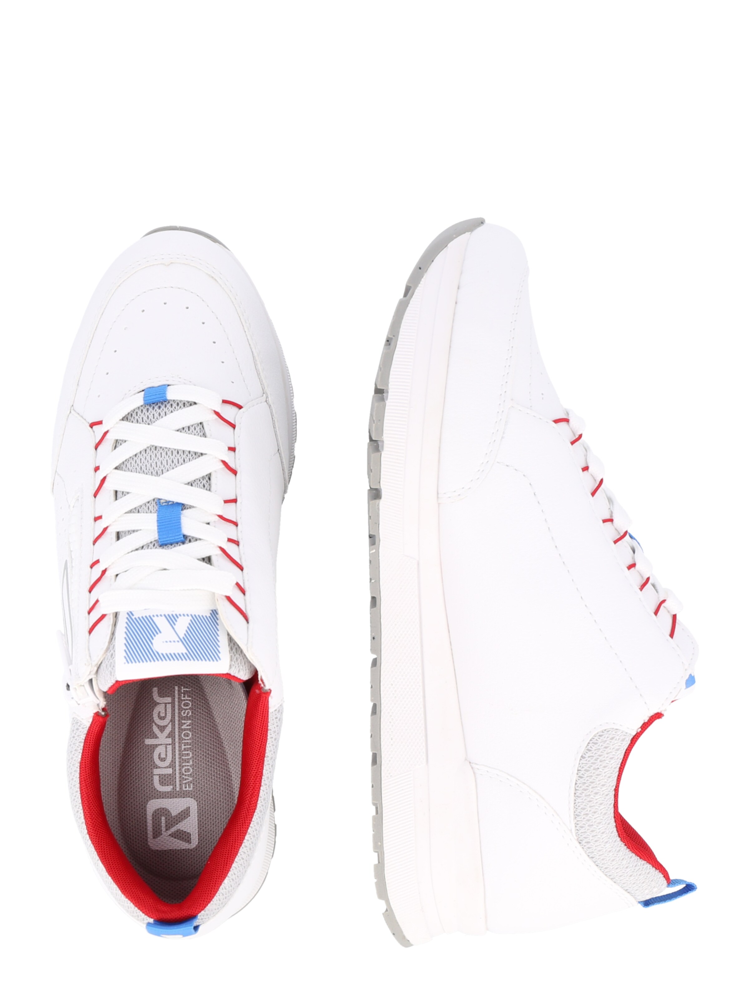 Rieker Sport Sneakers laag in Wit