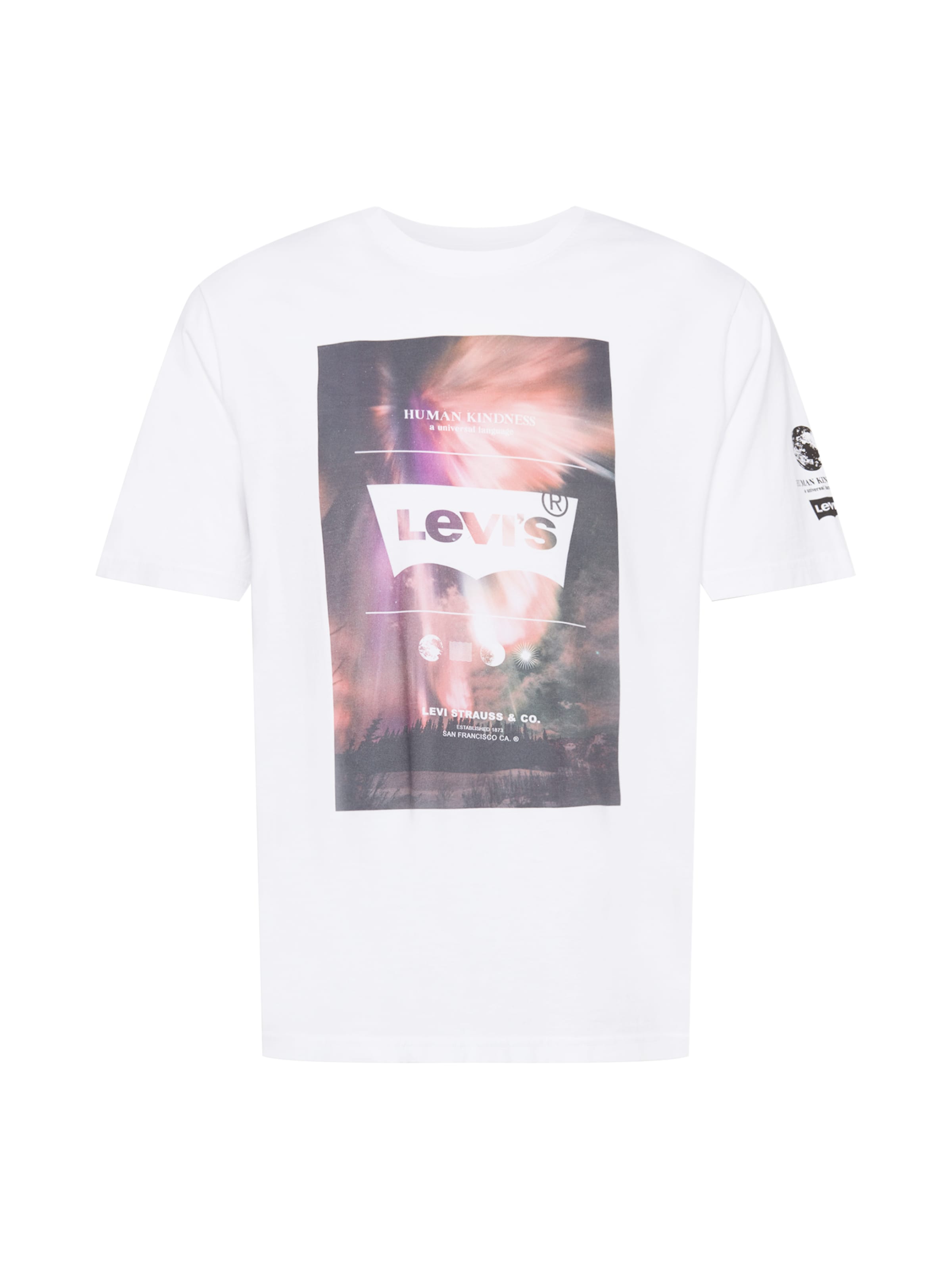 Männer Shirts LEVI'S T-Shirt in Weiß - QD49586