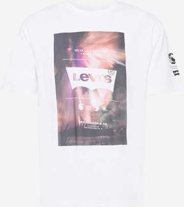 LEVI'S ® Shirt 'Relaxed Fit Tee' in Wit: voorkant