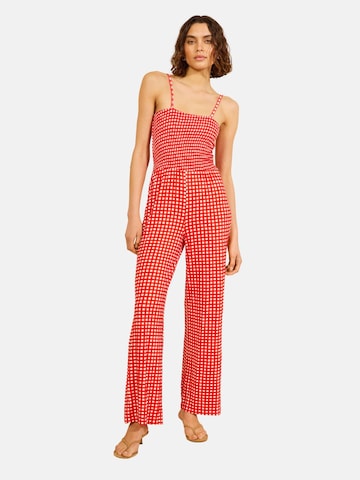 Friends Like These Jumpsuit in Rood: voorkant