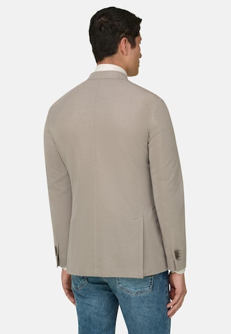 Boggi Milano Regular fit Colbert in Bruin