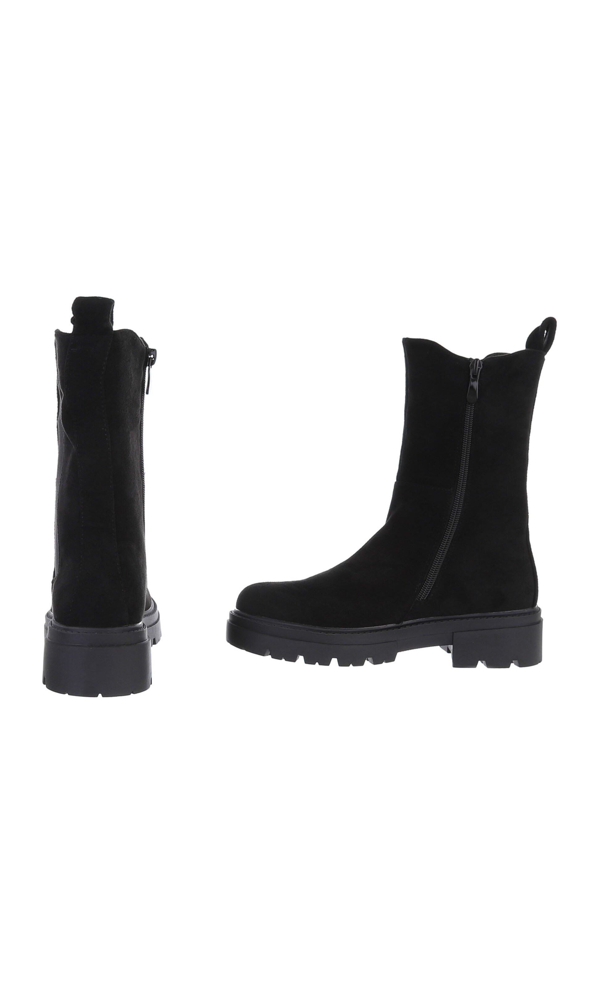 Ital-Design Stiefelette in Schwarz