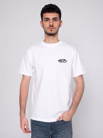 Maglietta 'Double Standard' di VANS in bianco: frontale