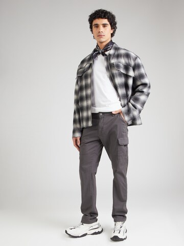 INDICODE JEANS Regular Hose 'Pilliam' in Grau