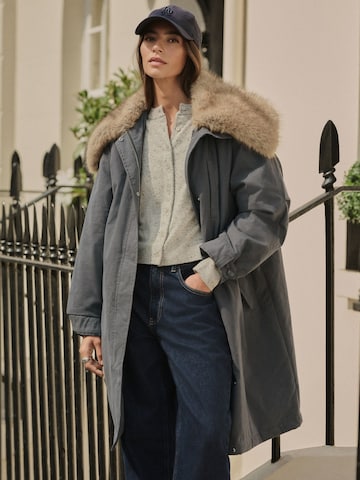 Next Parka in Grau: Vorderseite
