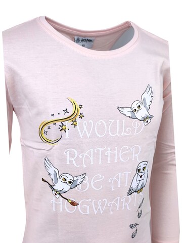 Harry Potter Shirt 'Harry Potter Langarmshirt' in Pink