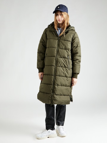 Manteau d’hiver 'VISKAS' JDY en vert : devant