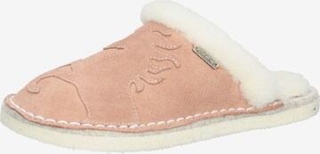 Living Kitzbühel Slippers in Pink: front