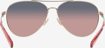 Lunettes de soleil COACH en or