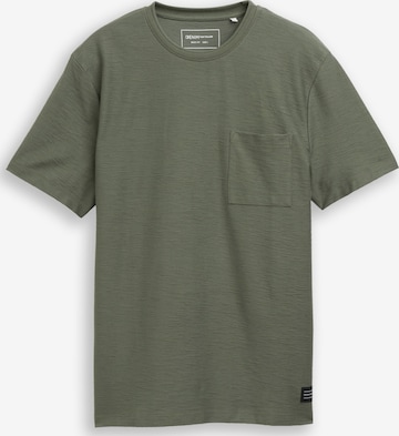 TOM TAILOR DENIM Shirt in Groen: voorkant