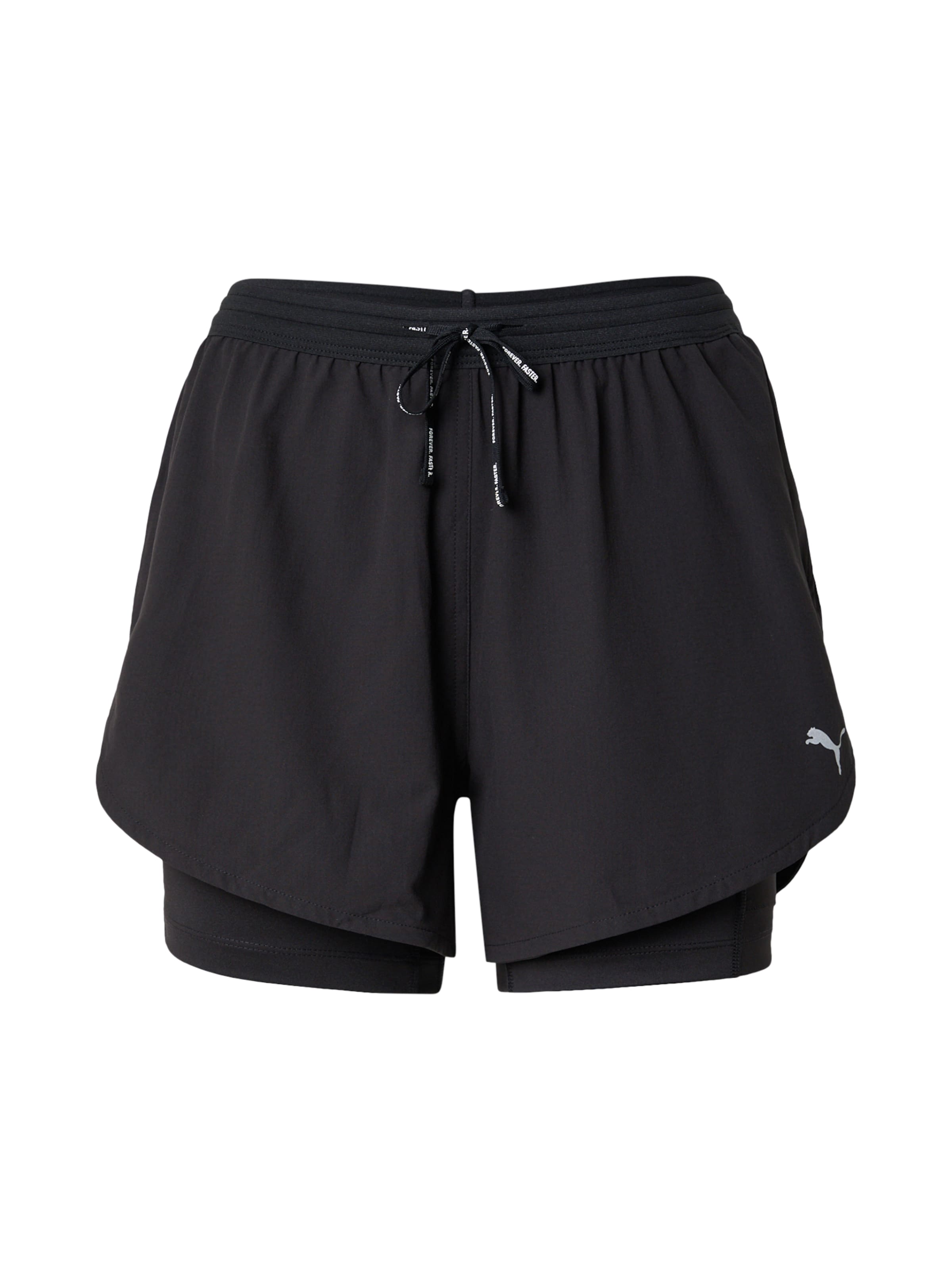 PUMA Normální Sportovní kalhoty 'ULTRAWEAVE' – černá: přední strana