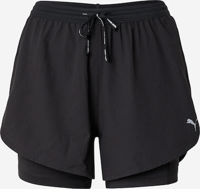 PUMA Sportske hlače 'ULTRAWEAVE' u svijetlosiva / crna, Pregled proizvoda