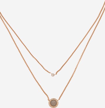 FOSSIL Necklace 'JF02953791' in Gold: front