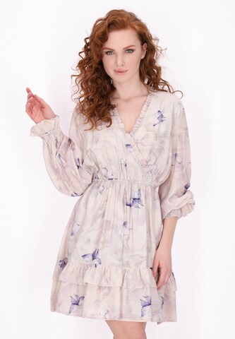 DreiMaster Vintage Платье в Лиловый: спереди