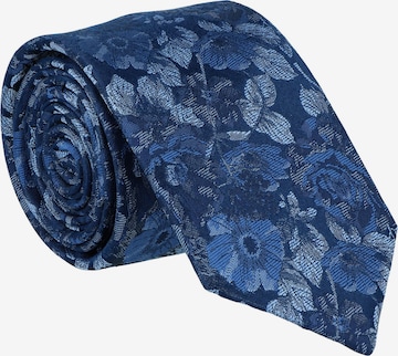 WILLEN Tie 'Millefleur Marine' in Blue: front