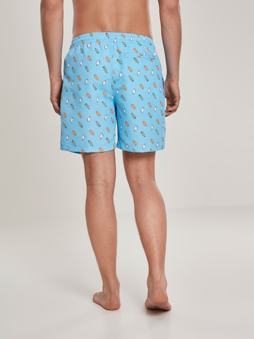 Urban Classics Zwemshorts in Blauw