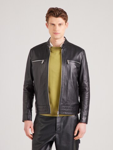 Karl Lagerfeld Between-season jacket in Black: front