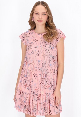 Robe MYMO en rose : devant