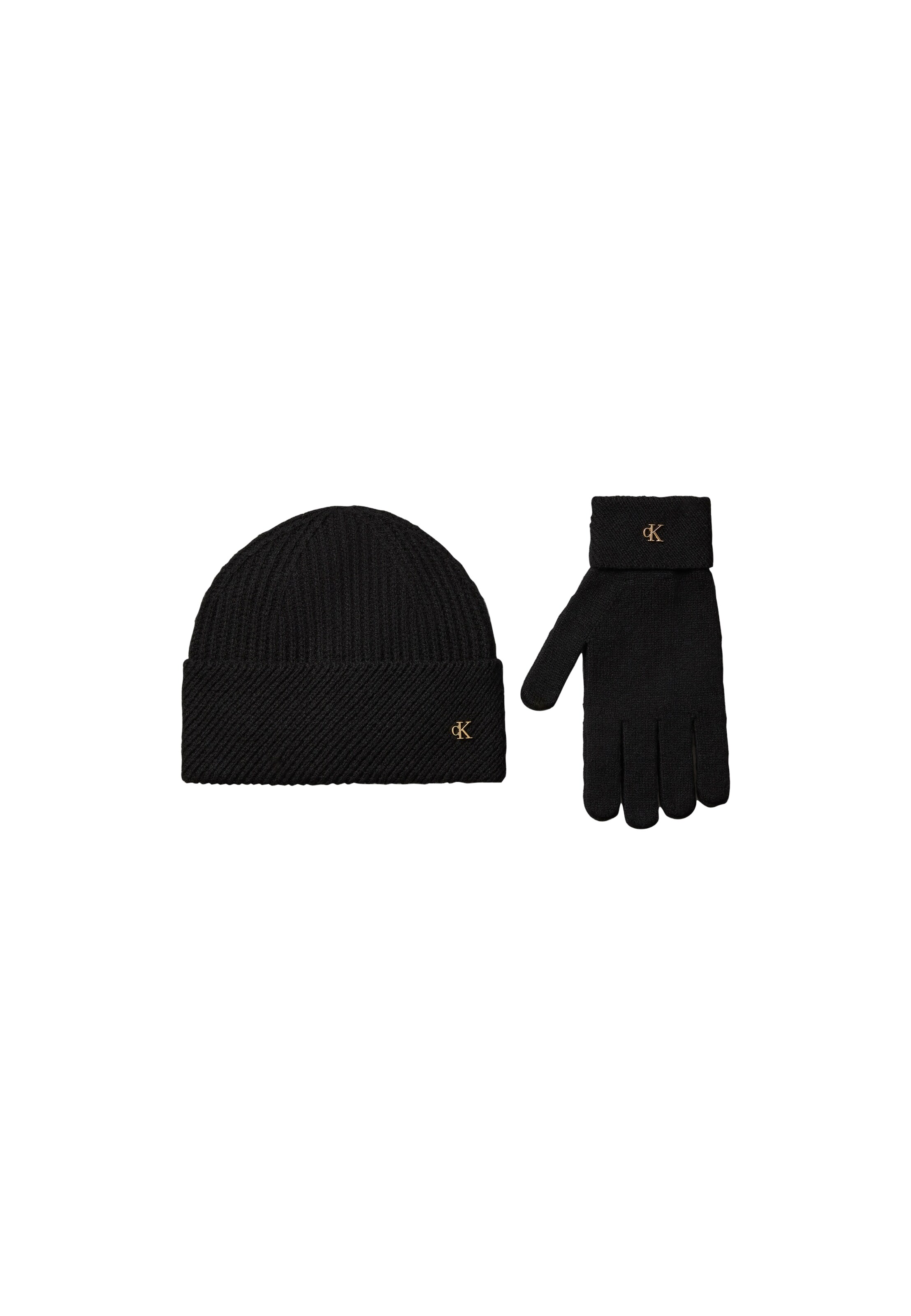 Calvin Klein Bonnet en 55-60 en noir, Vue avec produit