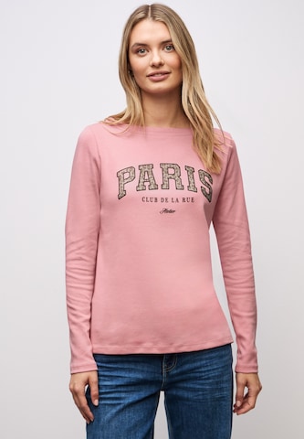 STREET ONE Shirt in Pink: Vorderseite