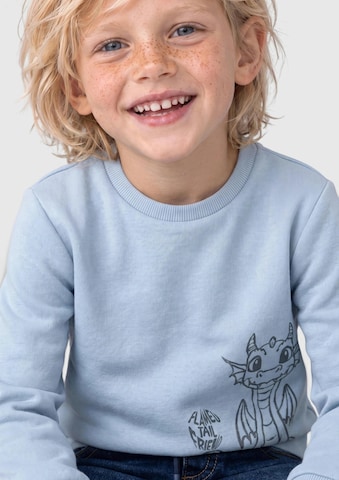 s.Oliver Sweatshirt in Blauw: voorkant