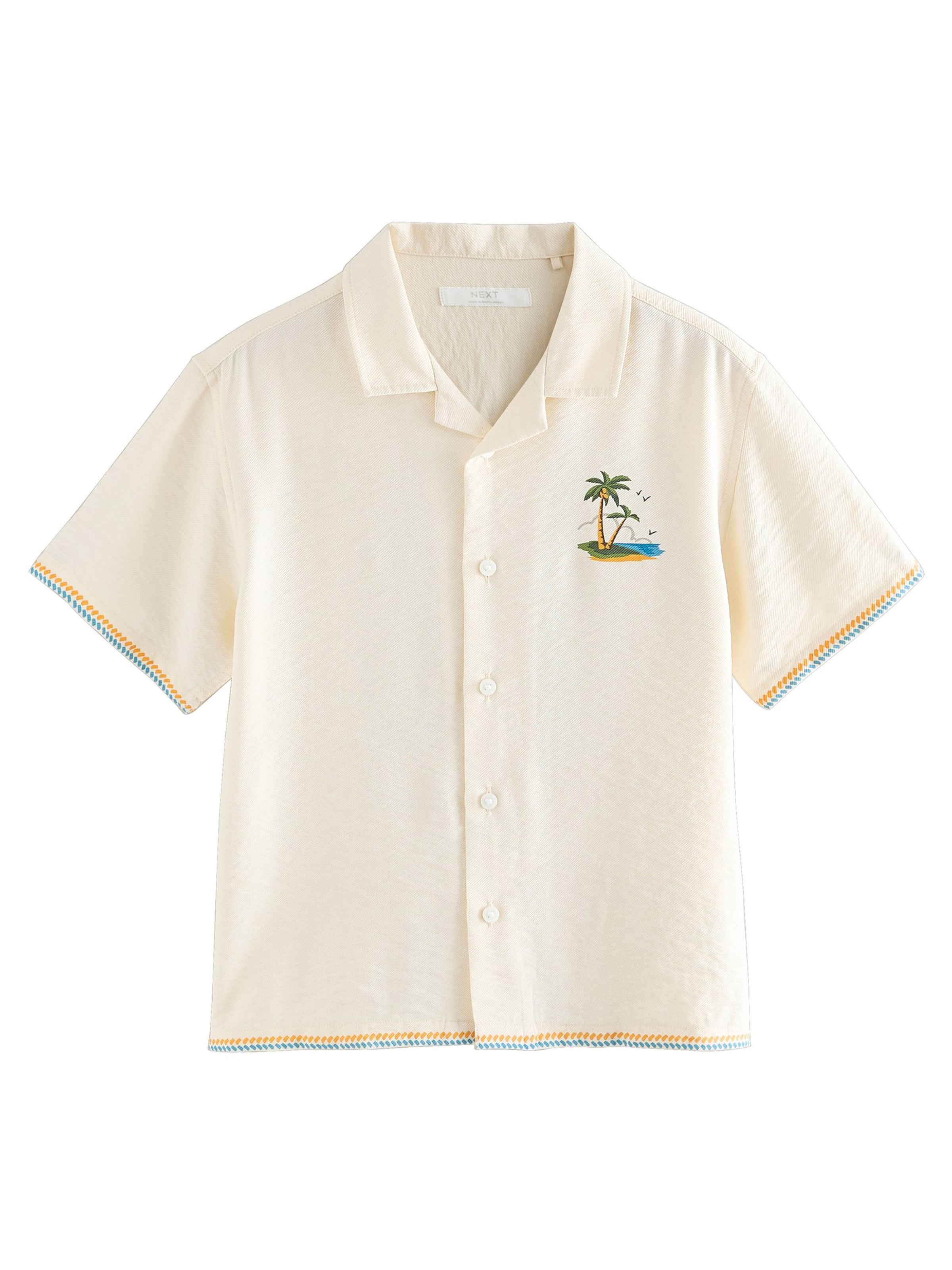 Next Klasický střih Košile – béžová: přední strana