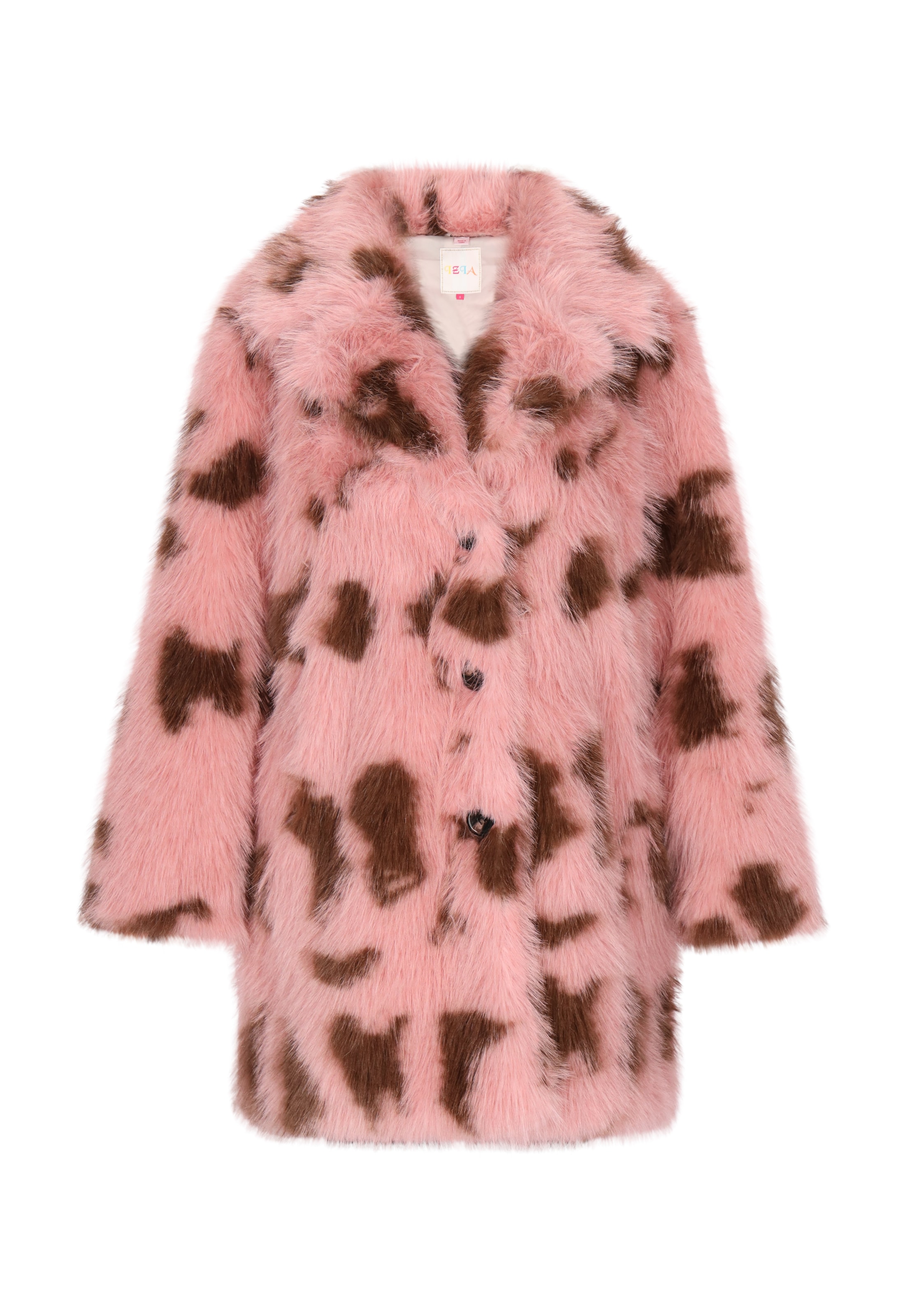 IZIA Χειμερινό παλτό σε ροζ: μπροστά