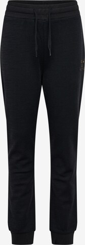 Hummel Sporthose 'WONG' in Schwarz: Vorderseite