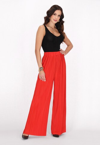 faina Loose fit Pants in Red