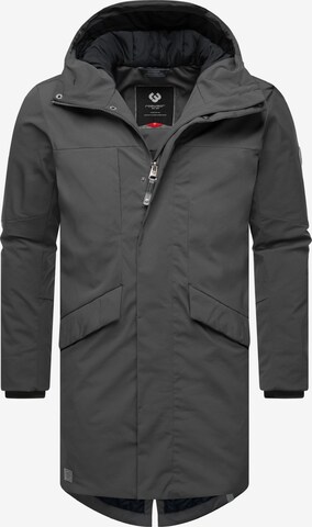 Ragwear Performance Jacket in Grey: front