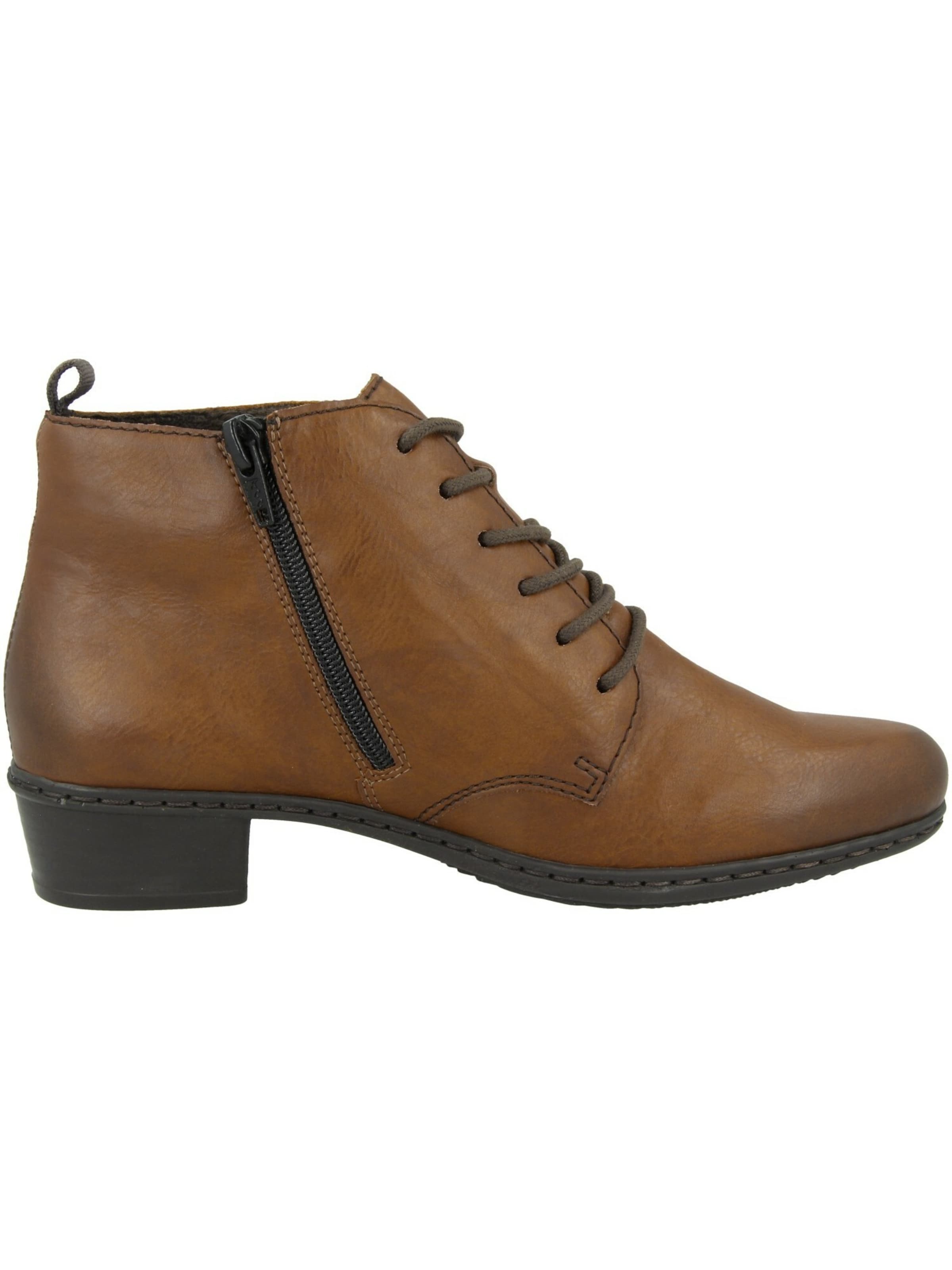 Rieker Ботинки на шнуровке в Коричневый