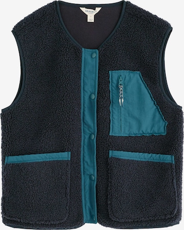 Gilet 'Penpol' di Seasalt Cornwall in blu: frontale