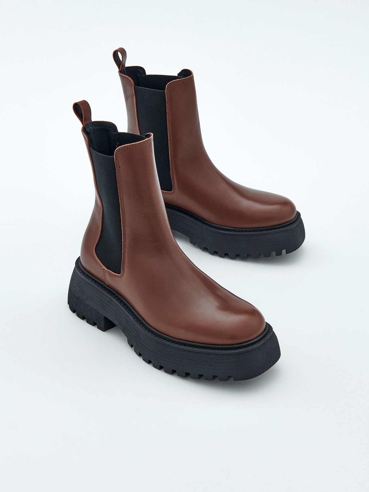 EDITED Produkte Stiefelette 'Unnea' braun